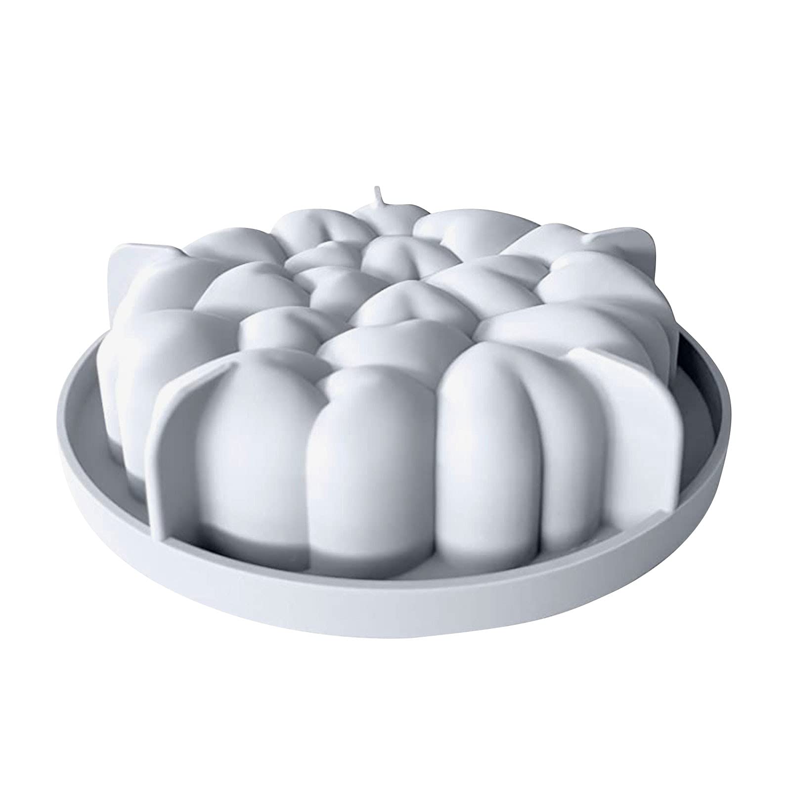 Heart-Shaped Silicone Cake Mold Set - 6 Inch Stainless Steel Food Pans with Lids for Baking Chocolate & Desserts | Perfect for Beginners, Home Bakers & Party Treats
