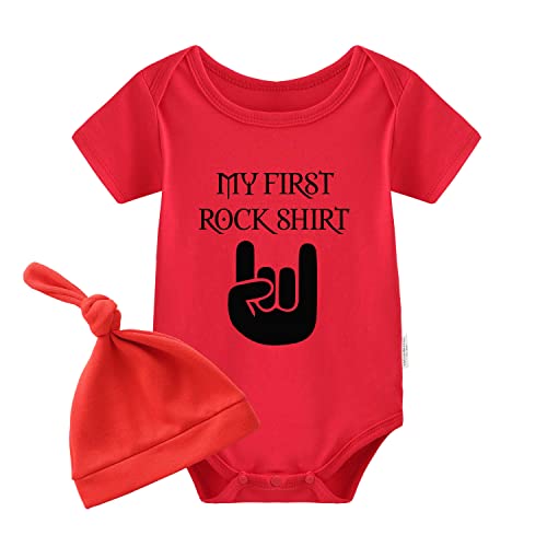 Red Black Hayi Rock Shirt