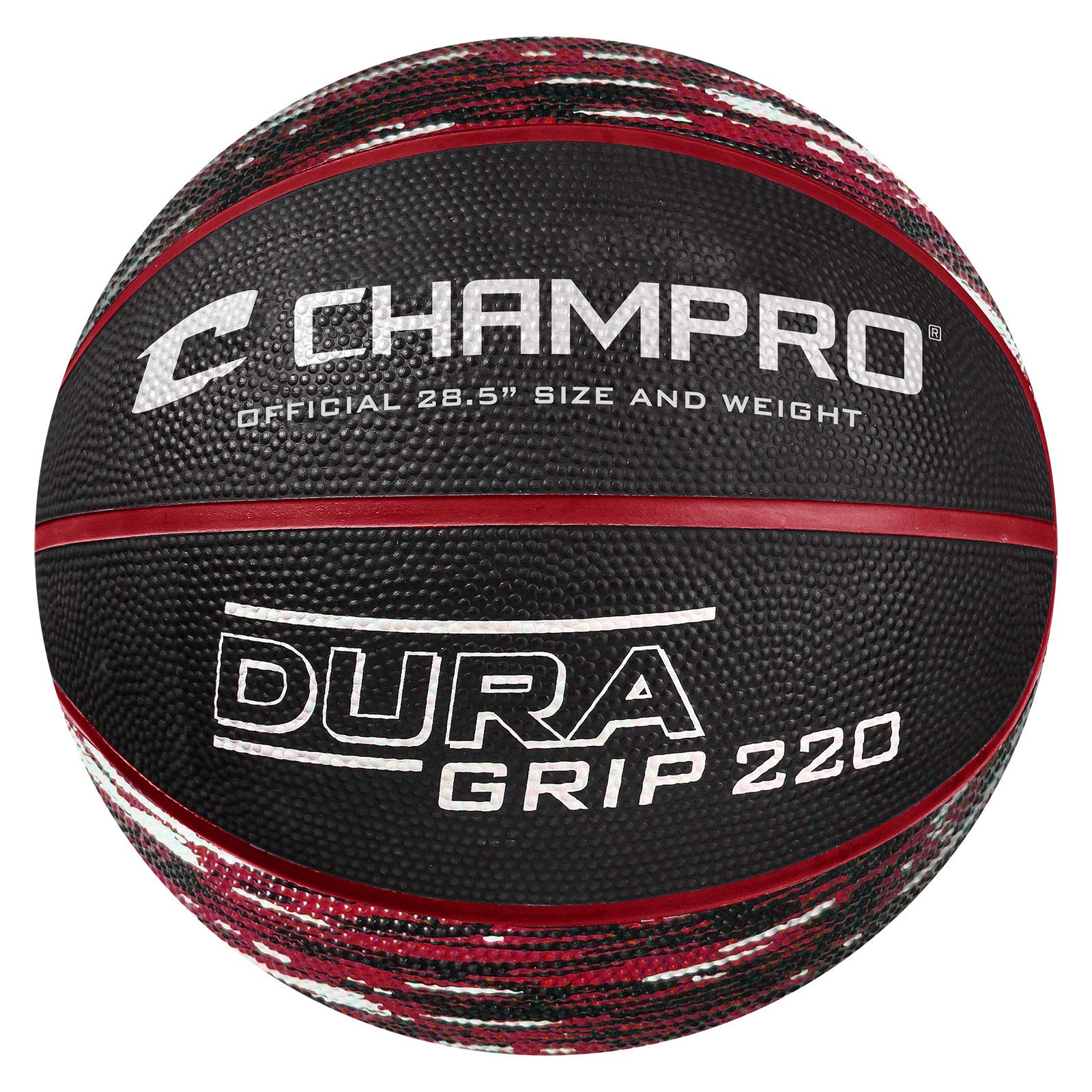 Champro Rubber Basketball - Durable Outdoor & Indoor Basketball for Kids, Teens & Adults - Perfect for Training, Games & Street Play