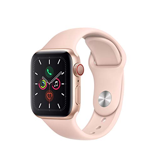 Gold Aluminum Case W Pink Sand Sport Band