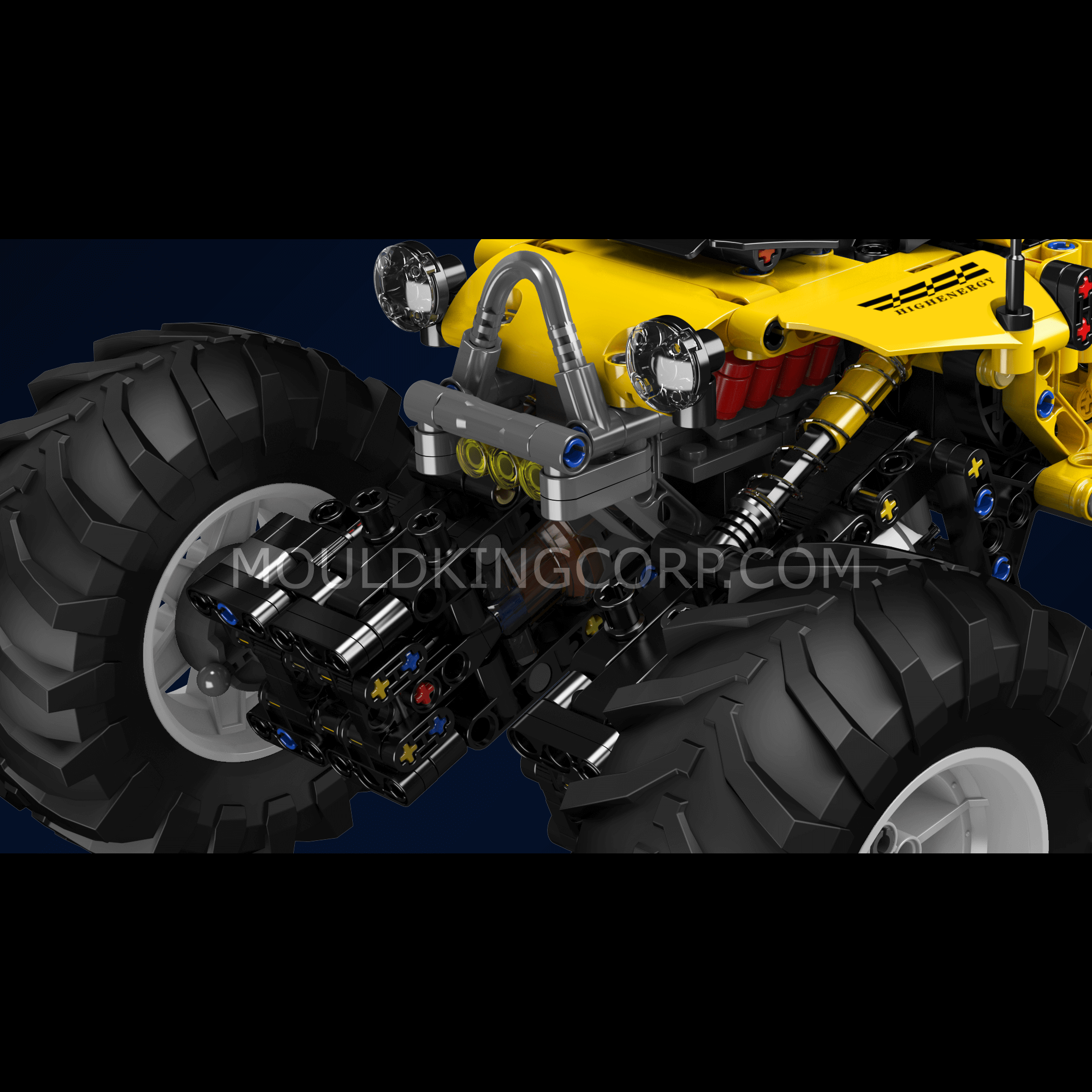 Mould King 18021 Off-Road Climbing Vehicle ATV Building Set - 1,120 Piece Construction Toy for Kids & Adults | Perfect for STEM Learning, Creative Play & Model Car Collection