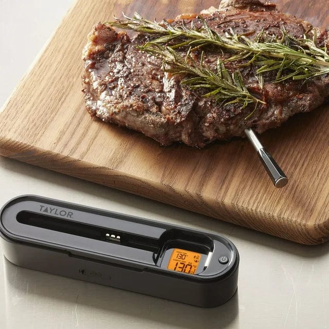 Digital Wireless Smart Meat Thermometer for Grilling, BBQ, Cooking - Bluetooth App Monitoring for Perfect Steak, Chicken, Turkey & More