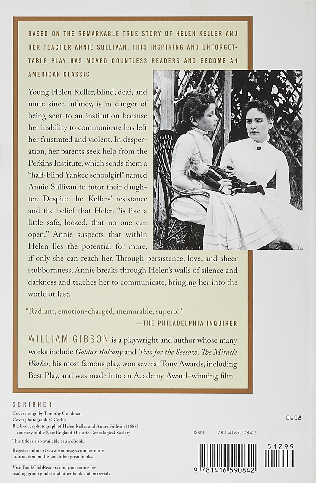 The Miracle Worker: Inspirational Broadway Play About Helen Keller - Perfect for Theater Lovers, School Performances & Drama Clubs
