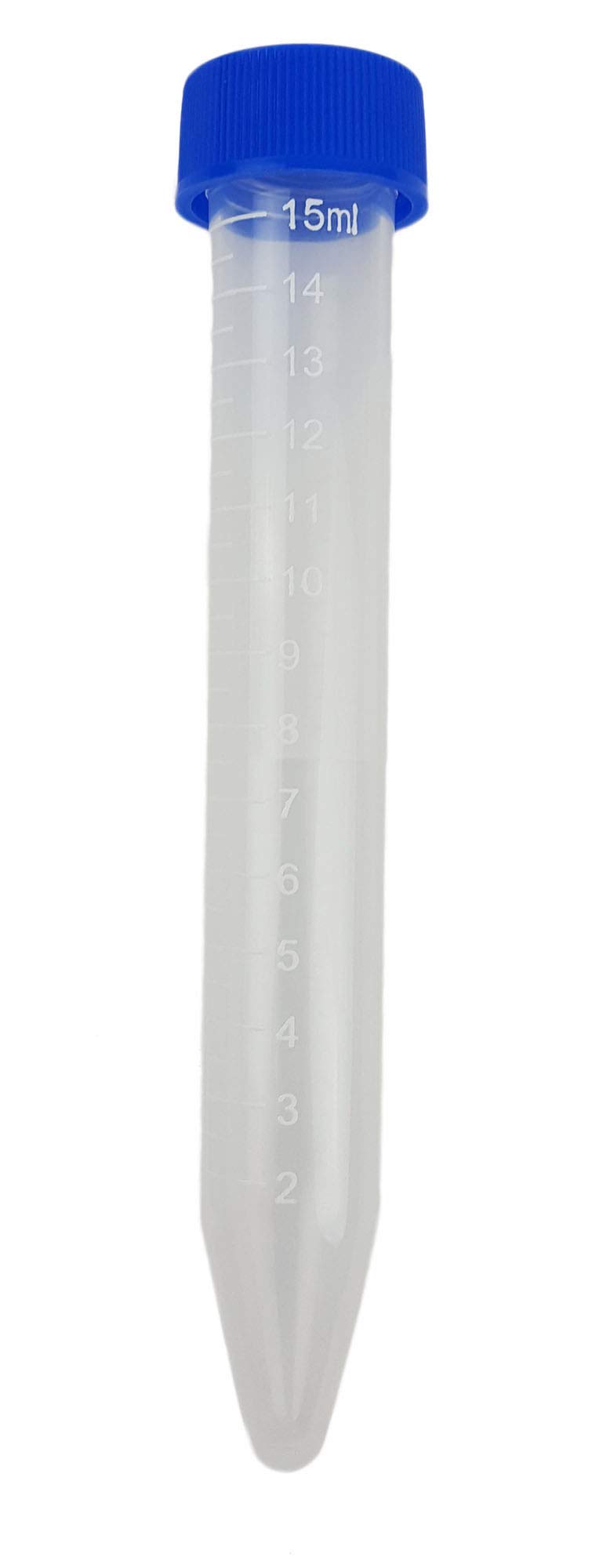 15ml CENTB15-PP-CS Centrifuge Tubes - 500 Pack, Conical Bottom, Graduated Markings for Precise Measurements | Ideal for Laboratory, Medical Research & Clinical Diagnostics