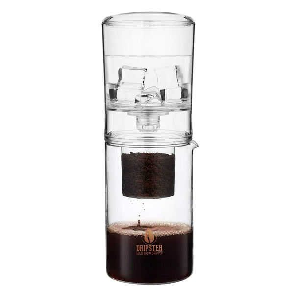 Premium Dripster 2-in-1 Cold Brew Coffee Maker & Dripper - Portable Iced Coffee Brewer for Home, Office & Travel - Perfect for Coffee Lovers & Baristas