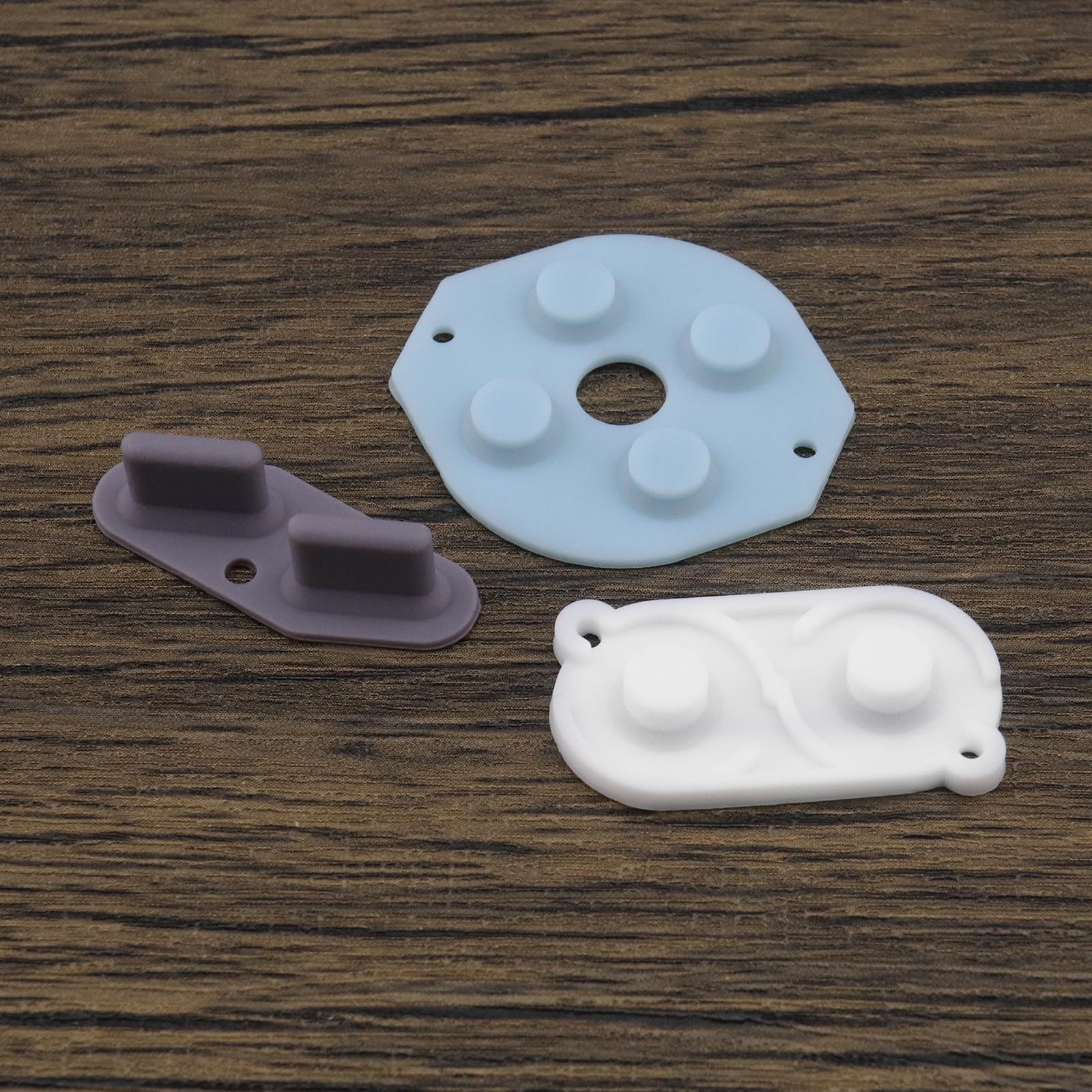 Conductive Rubber Pads Replacement Buttons for Gameboy Classic - 4 Sets of Contact Buttons & Repair Parts - Perfect for DIY Fixes & Retro Gaming Enthusiasts