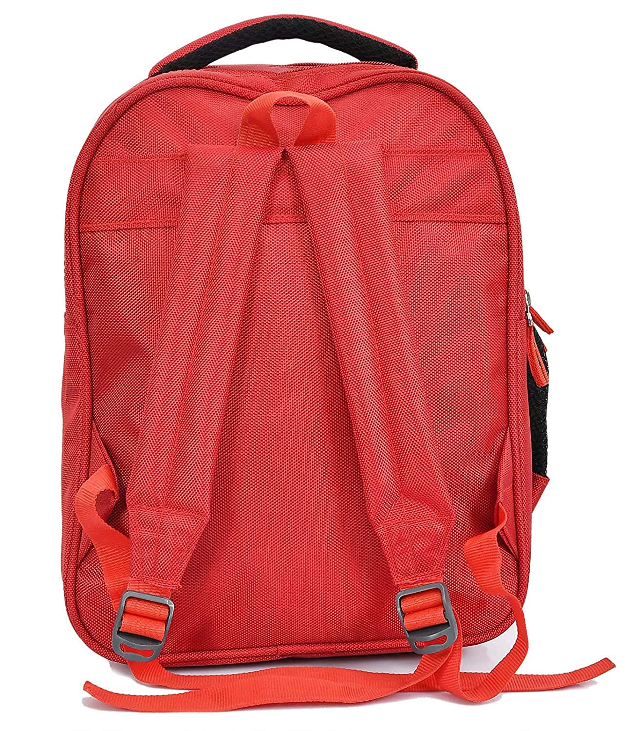 Disney Cars Print Waterproof Polyester School Backpack for Kids - Lightweight Durable Bookbag with Adjustable Straps (Red) - Perfect for School, Travel & Outdoor Adventures