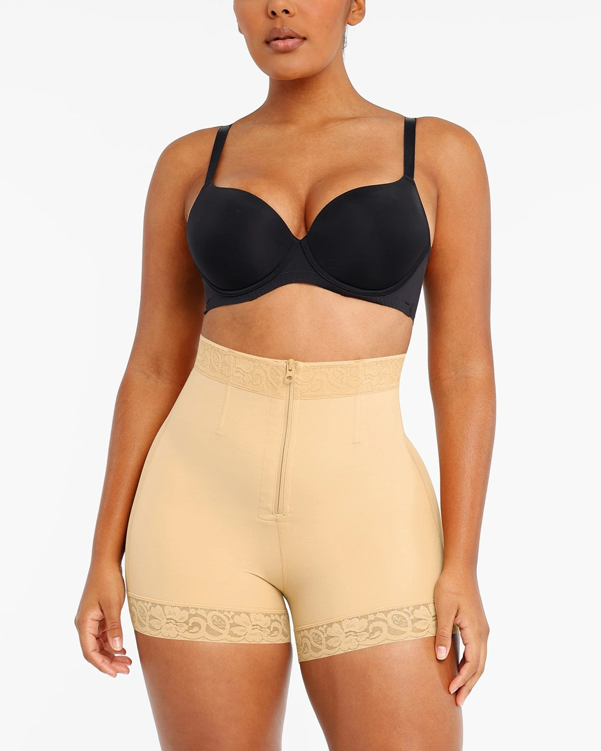 AirSlim® Lace Steel Boned Butt Enhancer - Shapewear for Women, Waist Trainer & Hip Lift Underwear | Perfect for Body Shaping, Special Occasions & Everyday Wear
