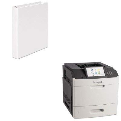 Certified Refurbished Lexmark MS812de Laser Printer with Toner & Drum - 40G0350 Model - 90-Day Warranty - Ideal for Home Office, Small Business & High-Volume Printing Needs