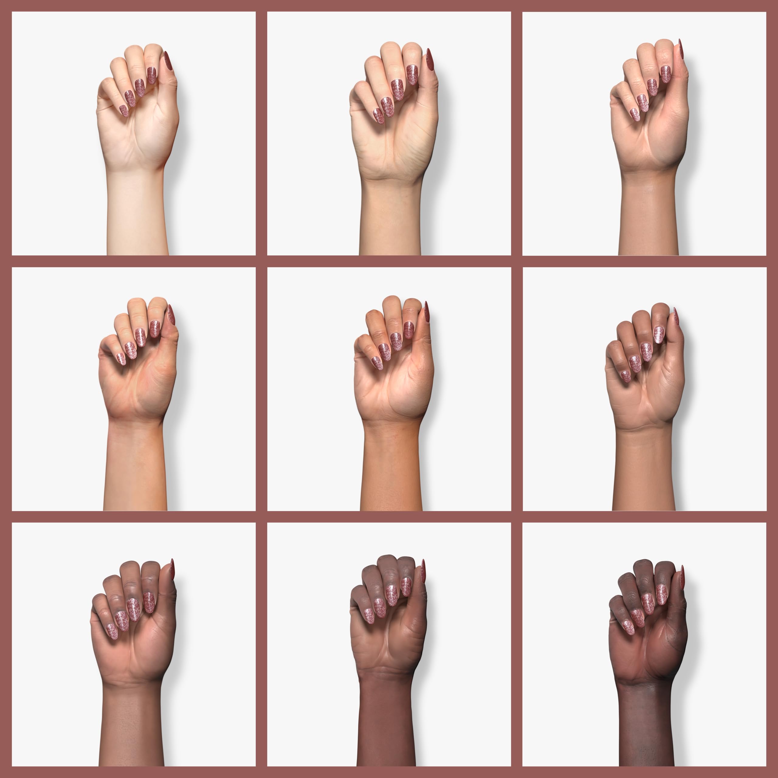 Sally Hansen Miracle Gel Shell Party Brown Nail Polish - Long Lasting Gel-Like Formula, No UV Lamp Needed - Perfect for Salon-Quality Manicures at Home, Parties & Everyday Wear