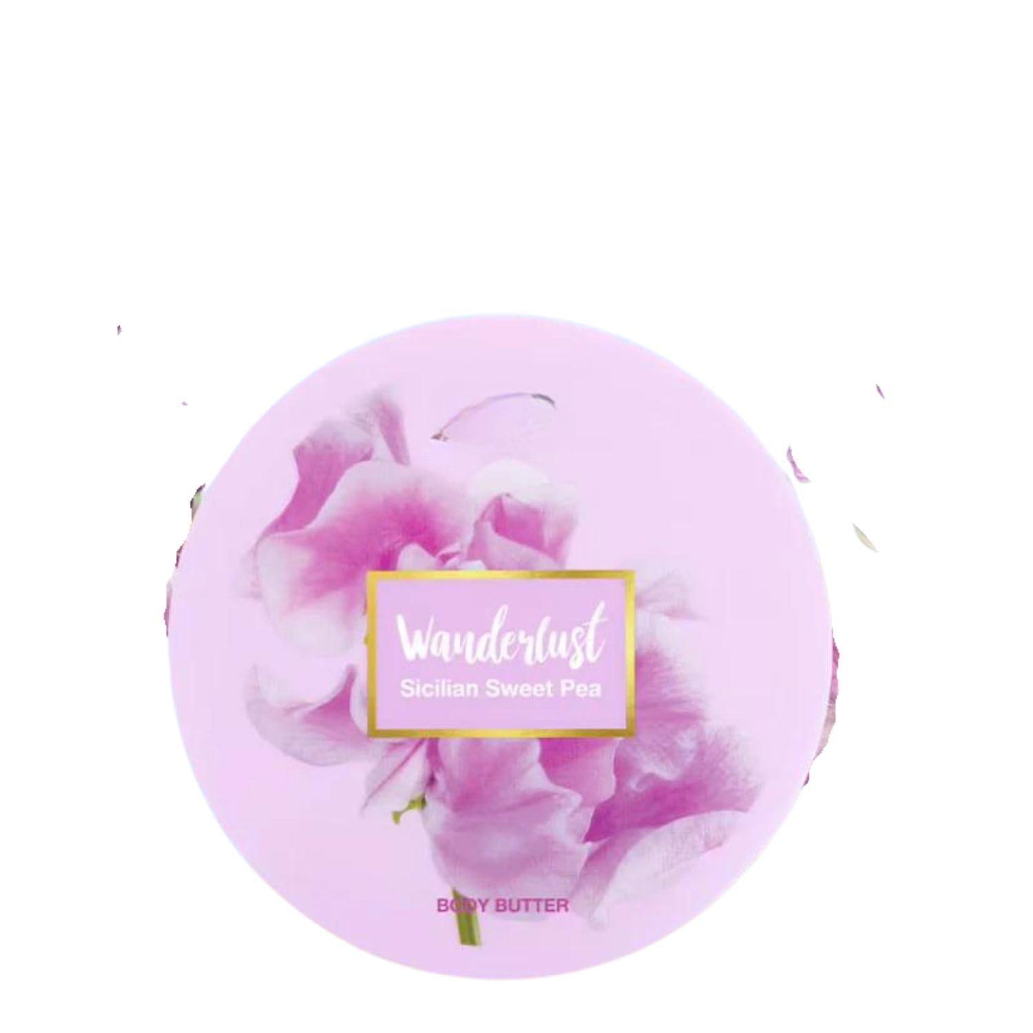 Wand'erlust French Lavender Body Butter - Ultra Moisturizing Cream for Dry Skin (200ml) | All-Day Hydration & Nourishment | Perfect for Daily Skincare Routine & Spa-Like Relaxation at Home