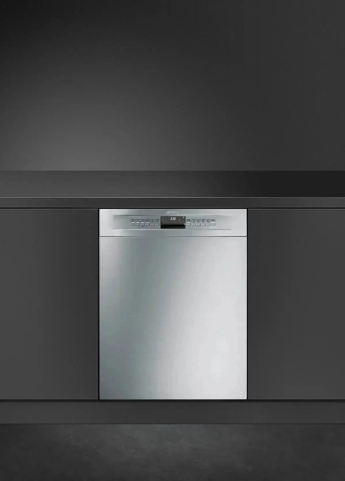 Smeg 60cm Built-In Underbench Dishwasher - Stainless Steel Finish | Energy Efficient & Quiet Operation | Perfect for Modern Kitchens & Small Spaces