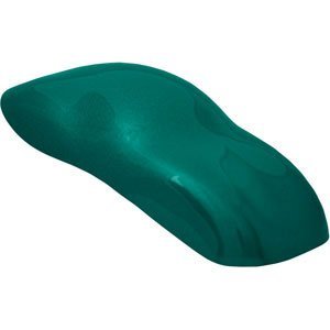 Restoration Shop - Teal Green Metallic Acrylic Urethane Auto Paint - Complete Quart Paint Kit - Professional Single Stage High Gloss Automotive, Car, Truck Coating, 4:1 Mix Ratio, 2.8 VOC - Perfect for Classic Car Restoration, Custom Vehicle Painting & DIY Auto Projects