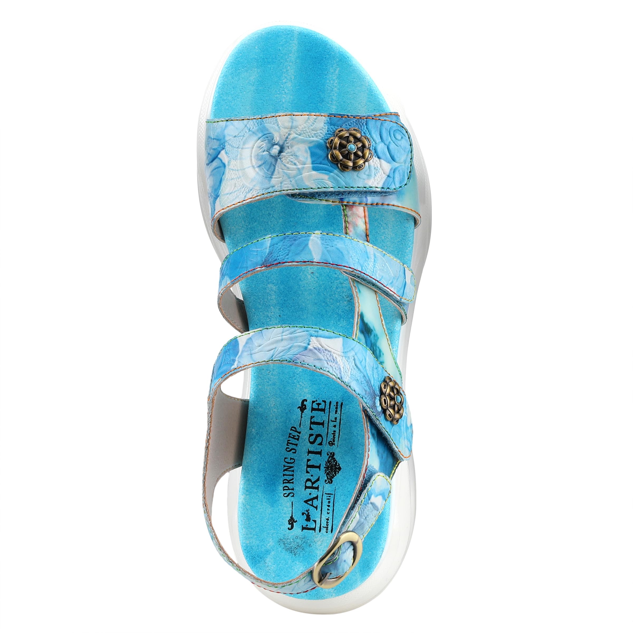 Spring Step L'Artiste Women's Seansand Slide Sandal - Comfortable Summer Casual Sandals for Women, Perfect for Beach, Pool, and Outdoor Activities