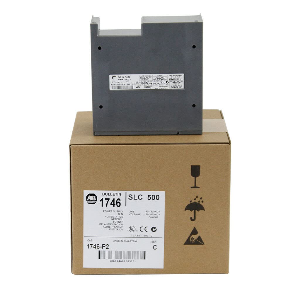 1746-P2 Allen-Bradley PLC Power Supply Module for Industrial Automation - Perfect for Manufacturing and Control Systems