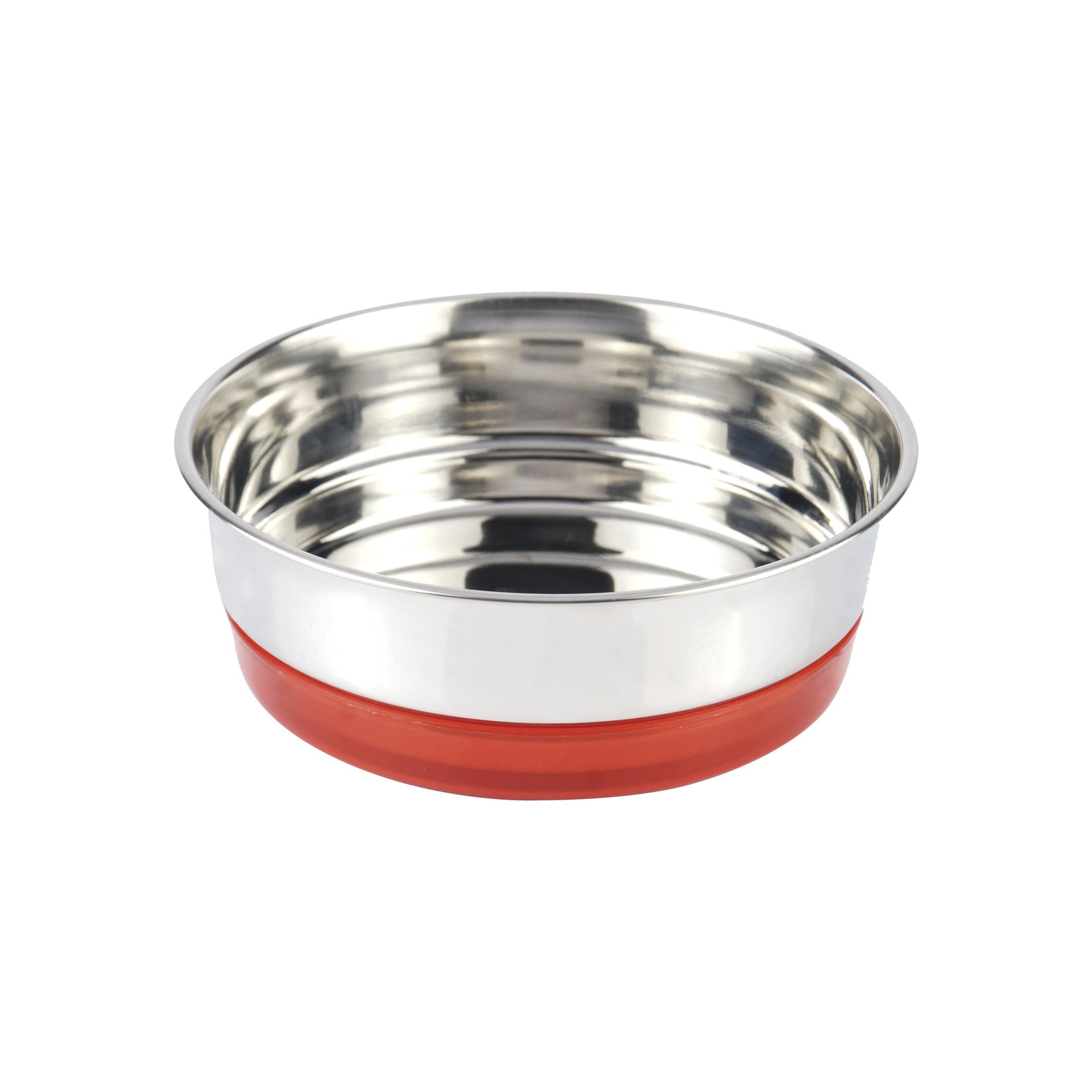 Fluorescent Red Steel Bowl - 200ml Croci Serving Bowl for Salads, Snacks & Party Dishes - Durable & Stylish Kitchenware for Home & Restaurant Use