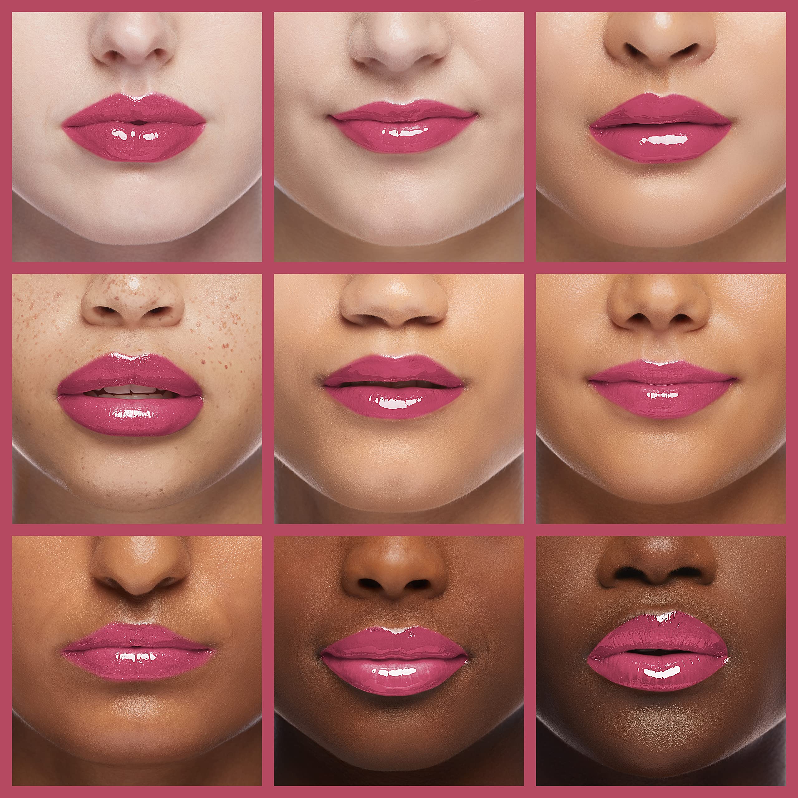 Rimmel Stay Glossy 6HR Long-Lasting Lip Gloss - Back Row Smooch (0.18 Fl Oz, 2 Count) | High Shine, Non-Sticky Formula | Perfect for Everyday Wear, Date Night & Special Occasions