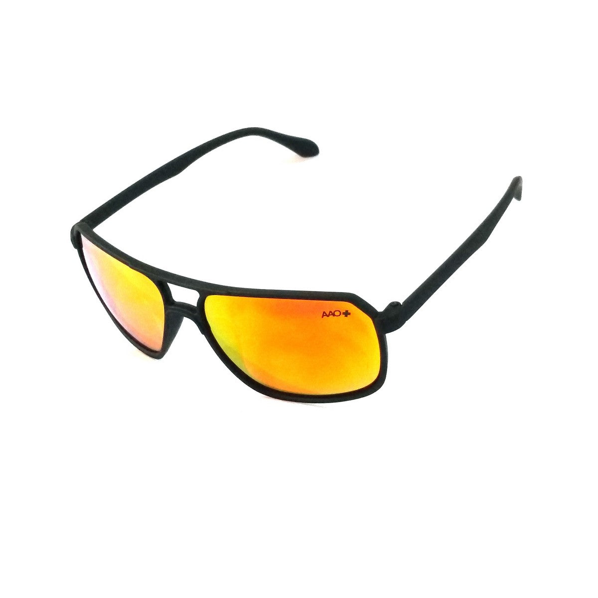 Stylish Orange Mirror Rectangle Sunglasses for Men & Women - UV400 Protection - Trendy Unisex Fashion Eyewear - Perfect for Beach, Driving, and Outdoor Activities