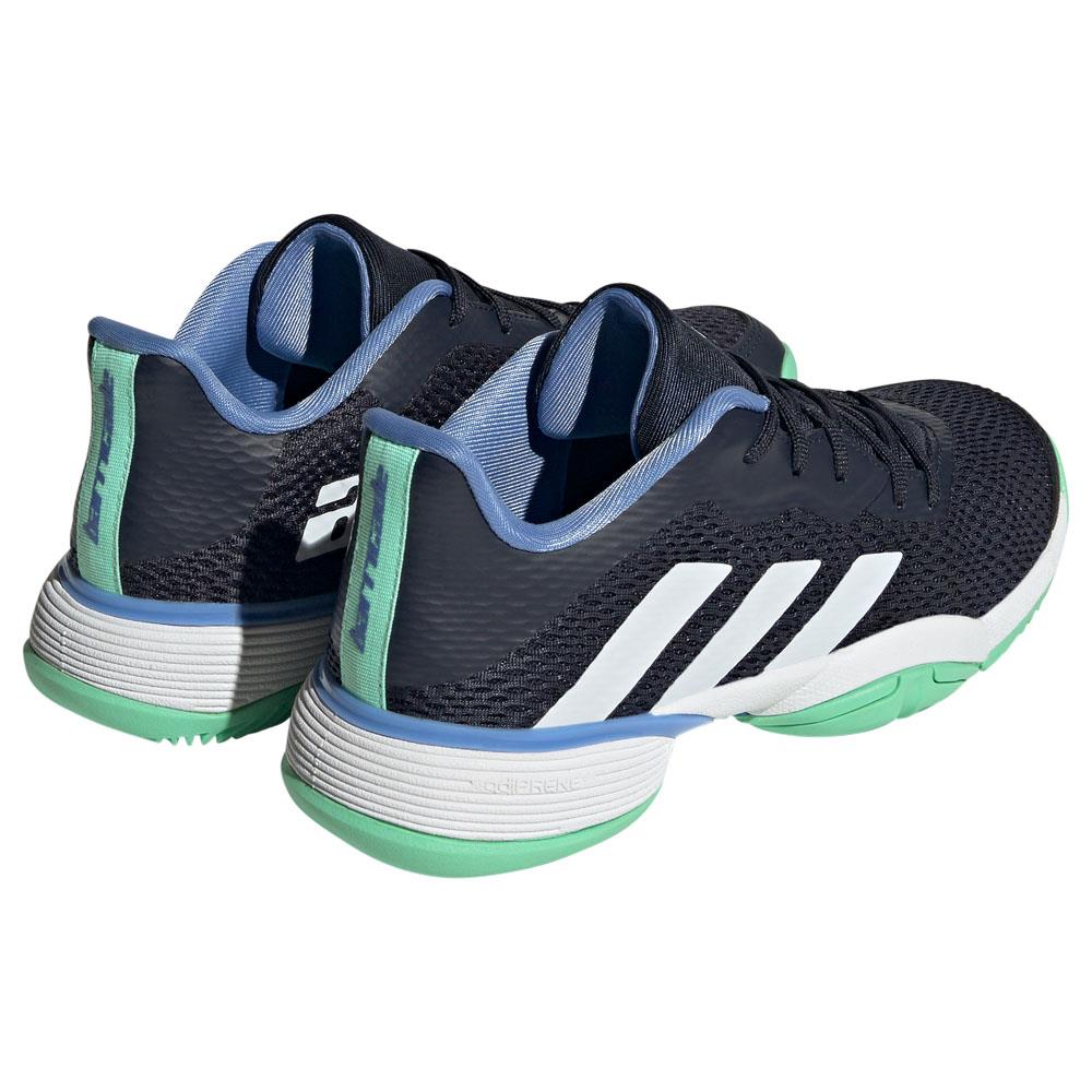 Adidas Junior Barricade K Tennis Shoes for Kids - Legend Ink/Blue Fusion - Perfect for Junior Tennis Training & Court Play
