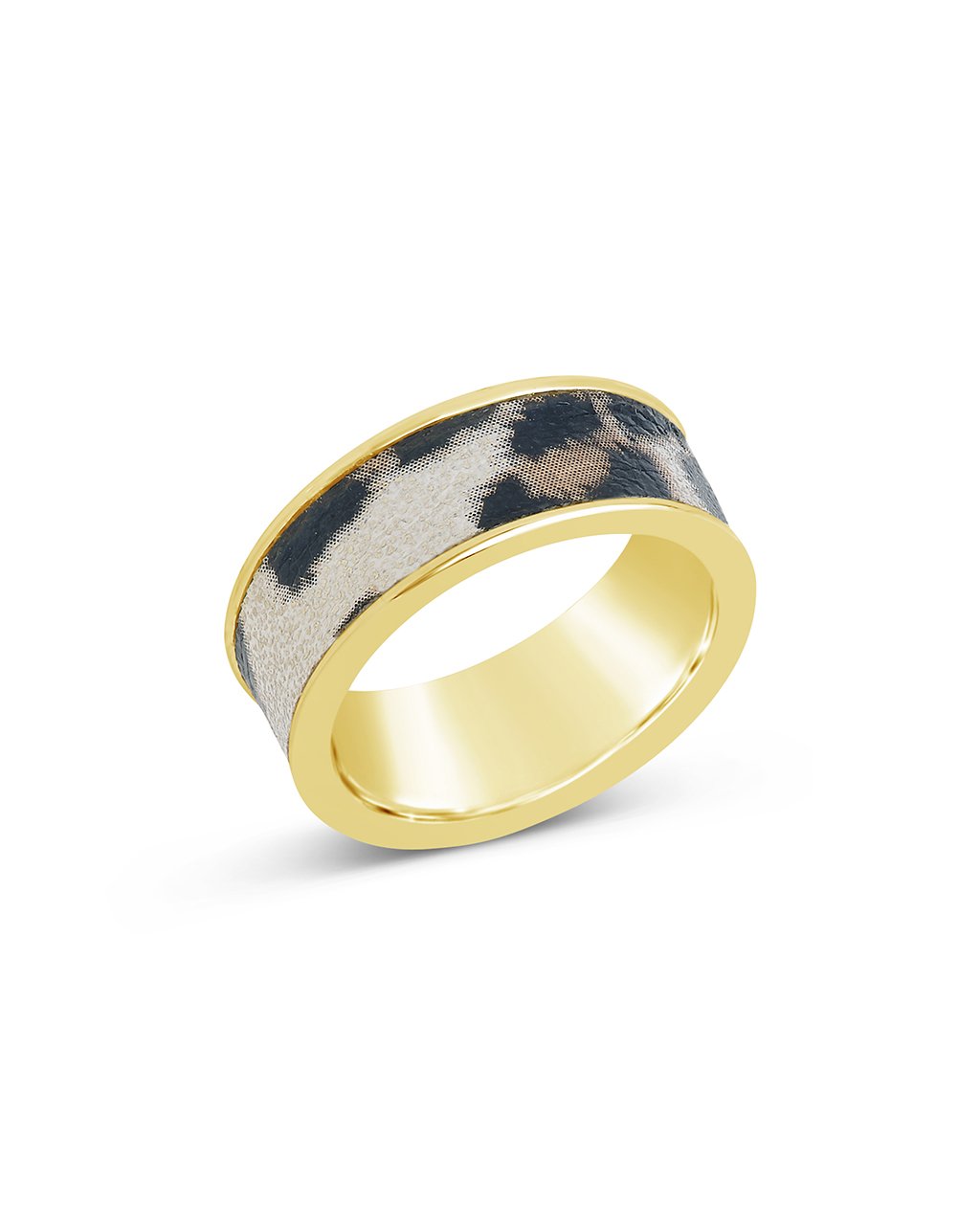 Into the Jungle Band Ring - Stylish Adjustable Jungle-Themed Ring for Women & Men - Perfect for Outdoor Adventures, Festivals, and Boho Fashion