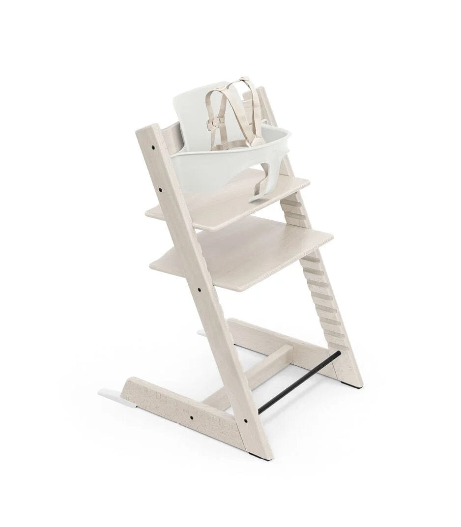 Stokke Tripp Trapp Adjustable High Chair for Babies & Toddlers - Ergonomic Wooden Baby Feeding Chair - Perfect for Dining, Weaning & Family Mealtime