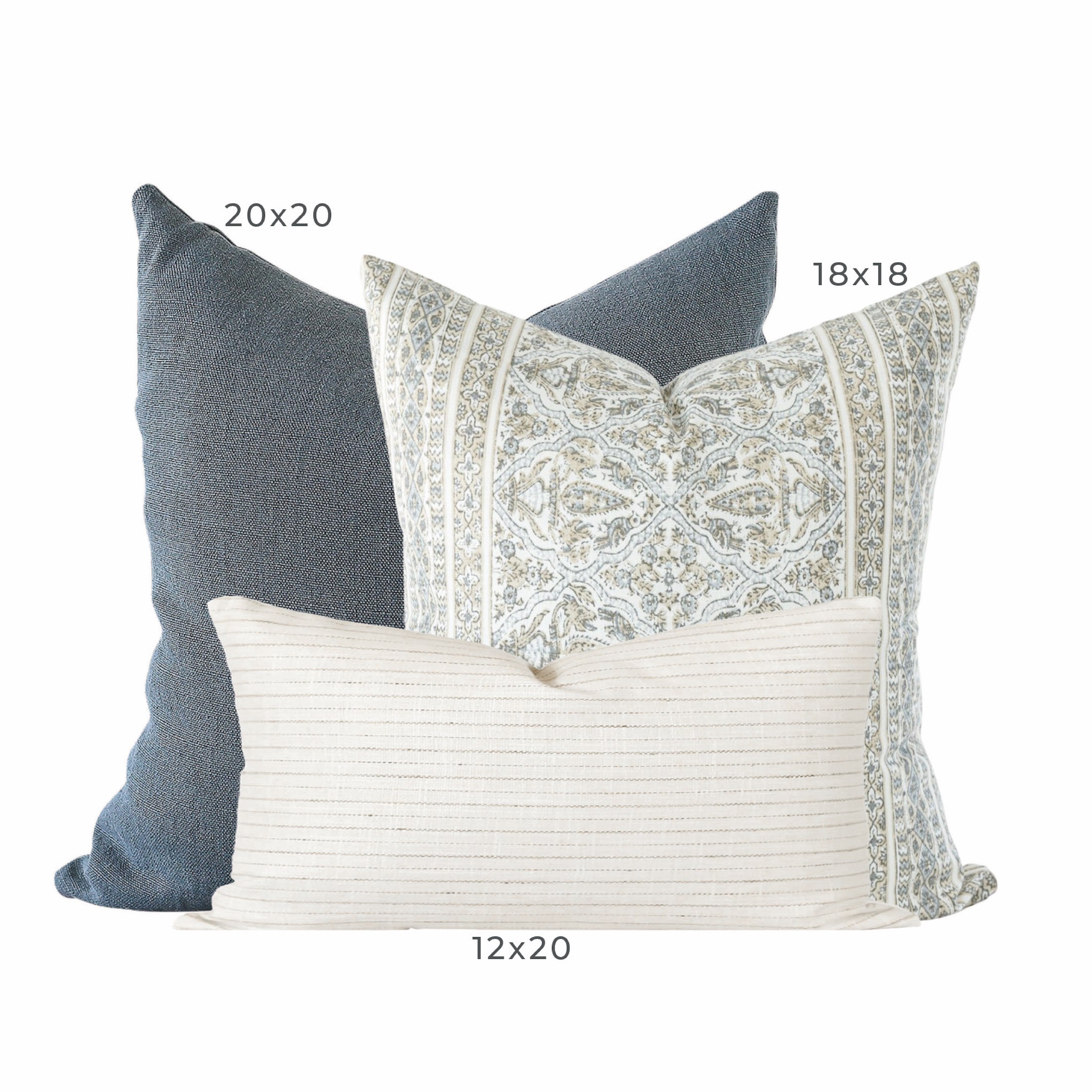 Soft & Supportive Pillow Combination Set #30 - 2 Pack Hypoallergenic Bed Pillows for Side, Back & Stomach Sleepers - Perfect for Home, Hotel & Travel Use