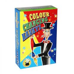 Magic Color Changing Handkerchiefs - 30cm Professional Magic Trick Accessories for Stage Shows, Parties & Close-Up Performances