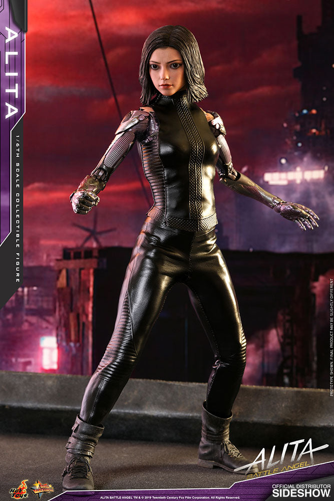 Hot Toys Alita: Battle Angel 1/6 Scale Collectible Action Figure - Perfect for Anime Fans & Movie Collectors Display