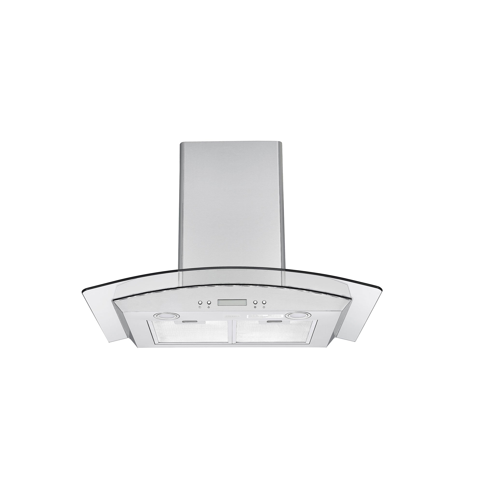 GCHD430 30-Inch Stainless Steel Glass Canopy Range Hood - Powerful Kitchen Ventilation for Smoke & Odor Removal - Perfect for Modern Homes & Restaurants