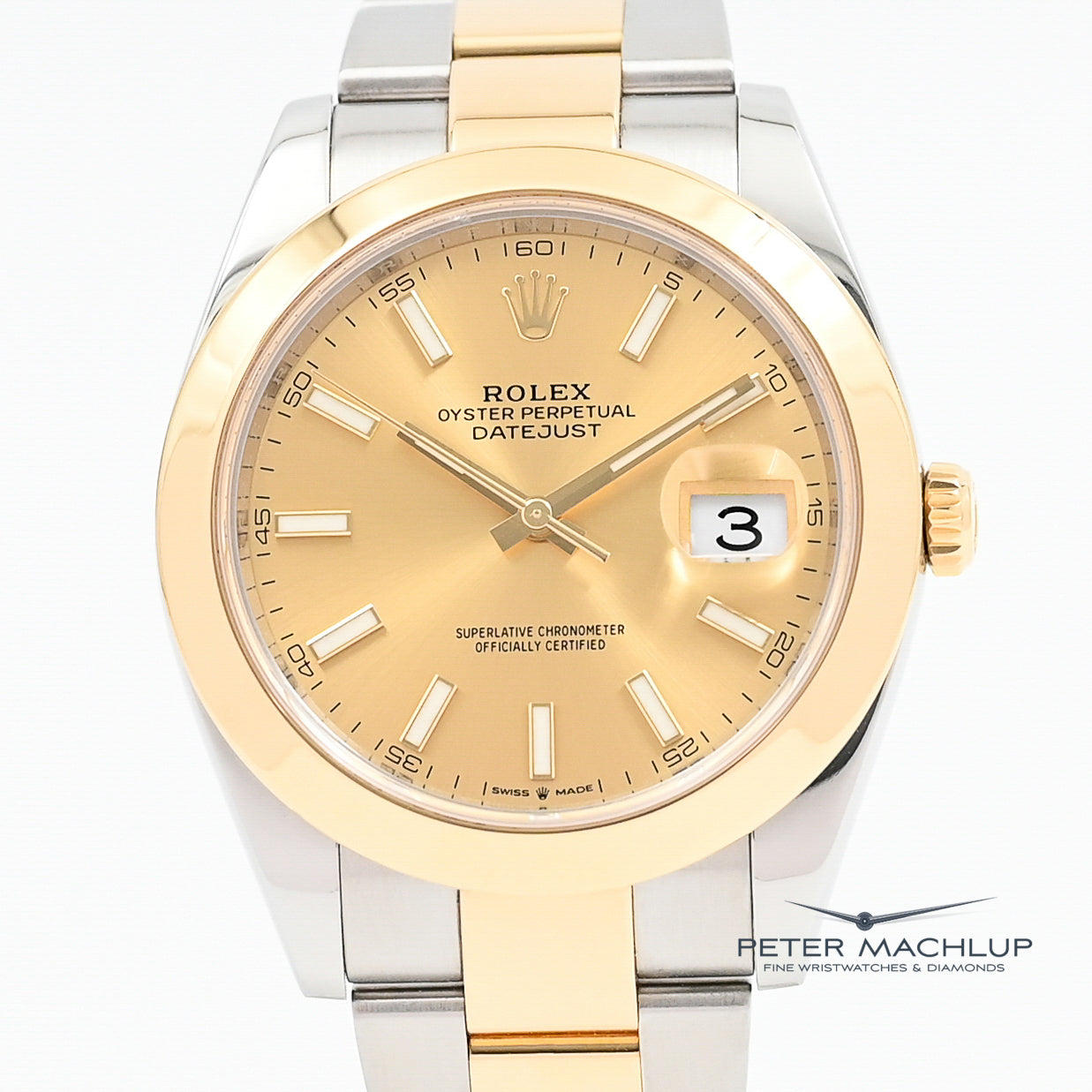 Rolex Datejust 41 Stainless Steel Watch 2022 - Luxury Automatic Men's Watch for Business & Formal Occasions