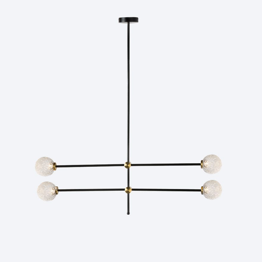 APENERA 4-Pack Modern Pendant Lights - Dimmable LED Hanging Fixtures for Kitchen Island, Dining Room, Bedroom, and Living Room Lighting