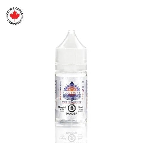 Illusions Vapor The Prophet Nic Salt E-Liquid - 30mL Premium Nicotine Salt Vape Juice for Smooth Throat Hit | Perfect for Pod Systems & Disposable Vapes