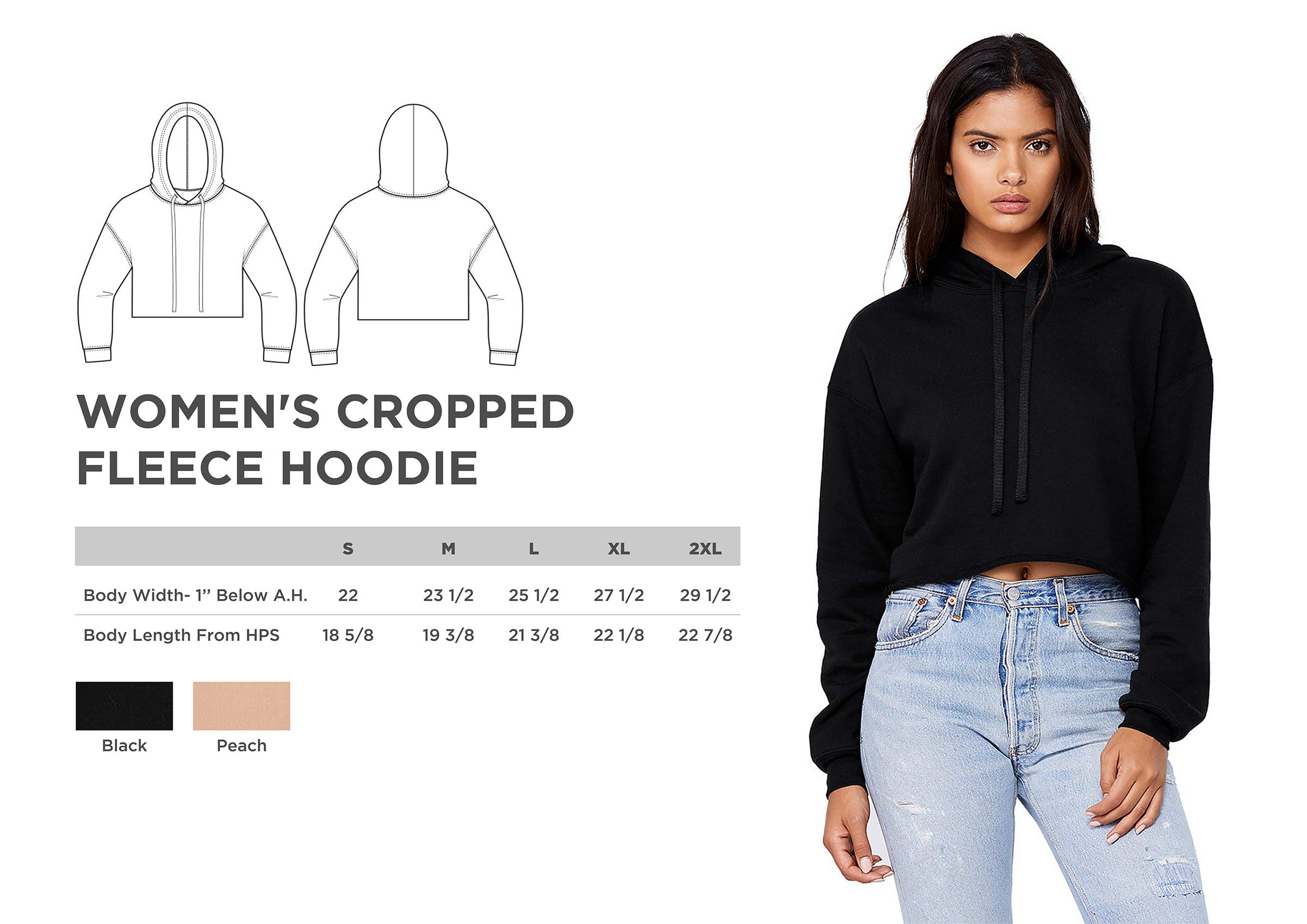 Awkward Styles Women's Casual Long Sleeve Pullover Hoodie with Butterfly Pocket Print | Cropped Sweatshirt for Women | Perfect for Fall Layering, Gym Wear & Street Fashion