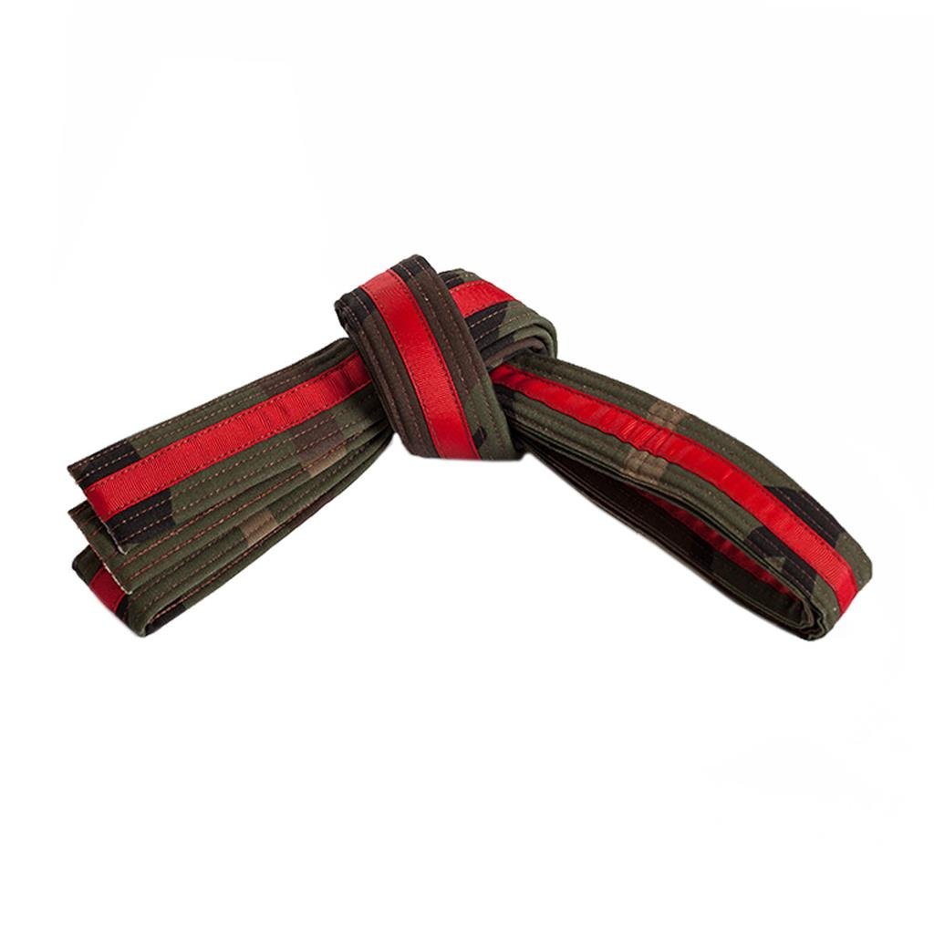 Double Wrap Striped Camo Belt - Adjustable Military Style Waistband for Men & Women | Perfect for Outdoor Adventures, Tactical Gear & Fashion Statement
