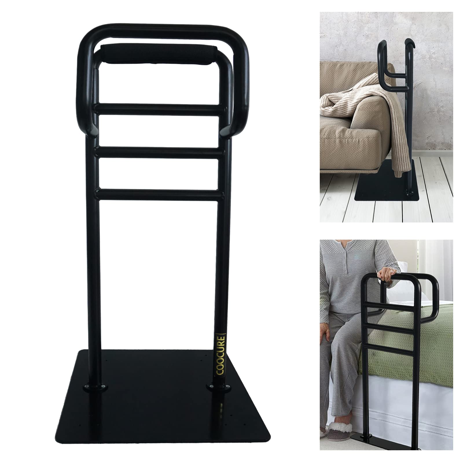 Heavy Duty Stand Assist Rail for Seniors - Non-Slip Sofa & Chair Couch Stand Aid - Mobility Assistance Device for Elderly & Disabled - Perfect for Living Room, Bedroom & Rehabilitation Use