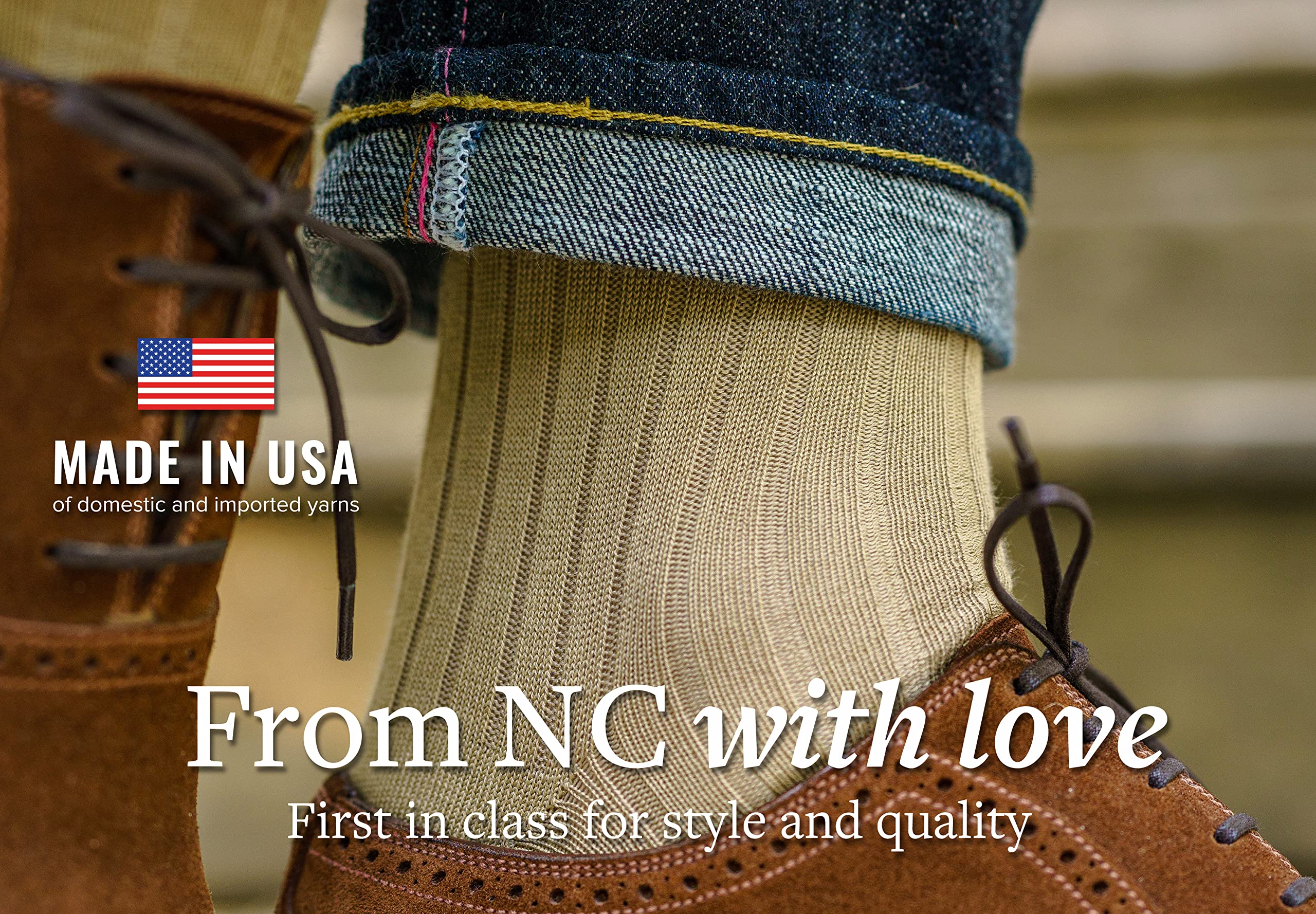 Premium Cotton Dress Socks for Men - Knee High Over The Calf Formal Socks | Breathable & Comfortable Business & Office Wear | Boardroom Socks Brand | Perfect for Work, Weddings & Professional Occasions