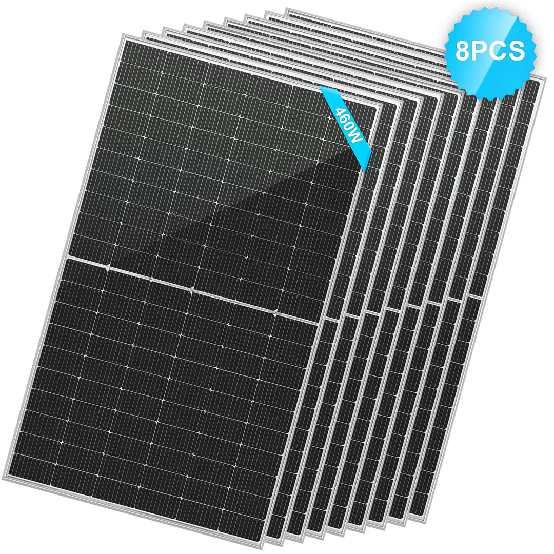 Sungold 460 Watt Bifacial PERC Solar Panel - High Efficiency Solar Module for Home, RV & Off-Grid Power Systems | Renewable Energy Solution for Residential & Commercial Use