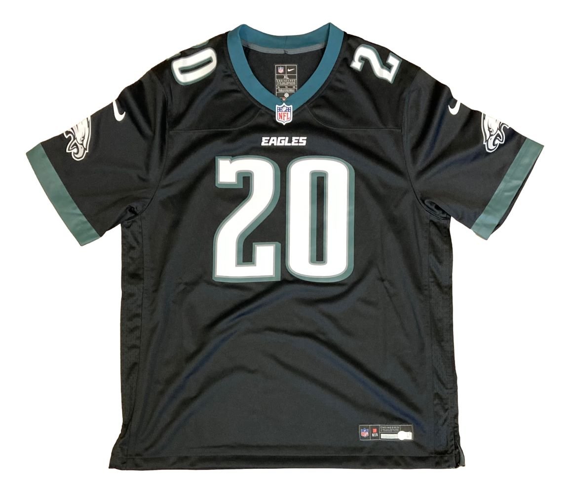 Brian Dawkins Autographed Philadelphia Eagles Black Nike Game Jersey - Authentic NFL Memorabilia for Eagles Fans, Collectors & Sports Enthusiasts - Perfect for Display, Gifts & Home Decor