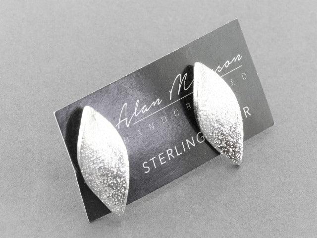 Little Leaf Stud Earrings - 925 Sterling Silver Dainty Floral Jewelry for Women - Perfect for Everyday Wear, Gift Giving & Special Occasions