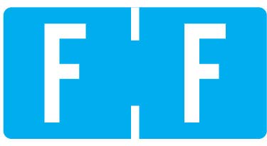 Doctor Stuff File Folder Labels - Blue 1/2