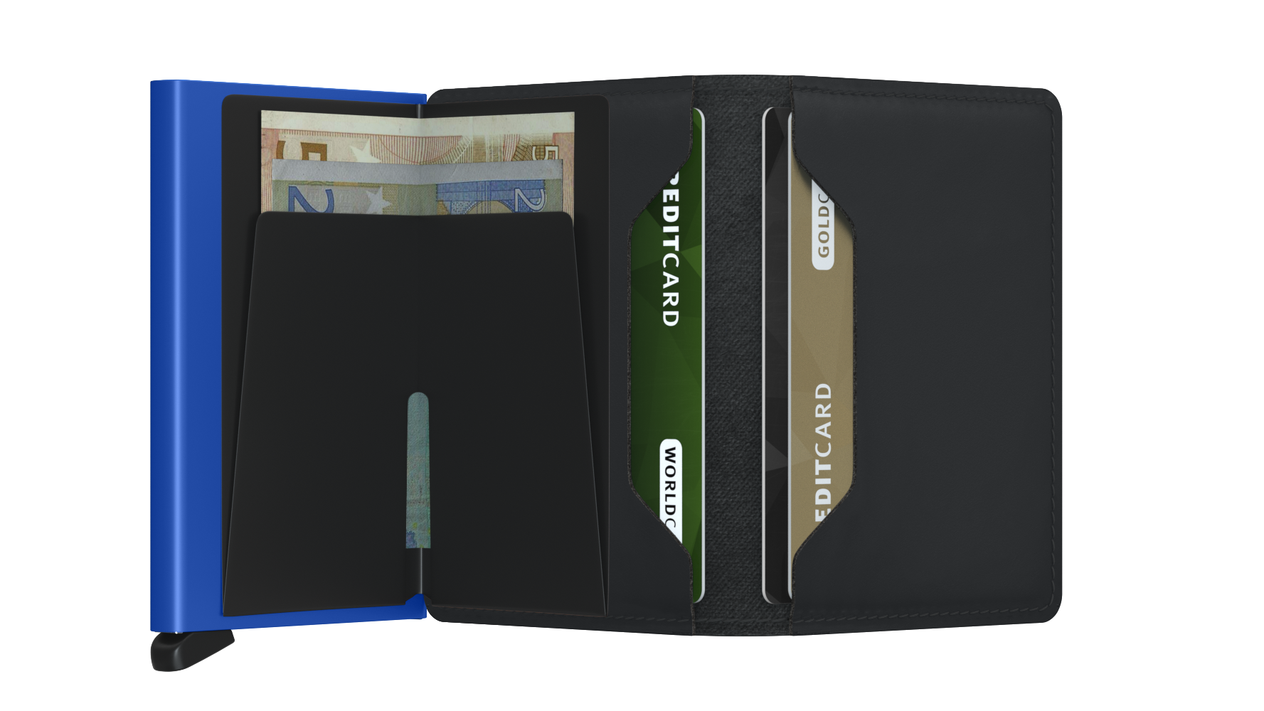 SECRID Slimwallet Matte - RFID Blocking Minimalist Wallet for Men & Women | Ultra-Thin & Durable | Perfect for Travel, Business & Everyday Use