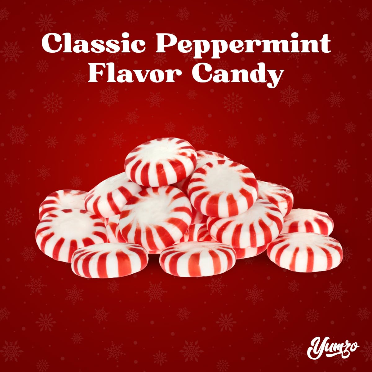 Starlight Peppermints - Individually Wrapped Hard Candy (1lb) | Bulk Mints for Office, Parties & Holiday Treats | Refreshing Breath & Sweet Gift Idea