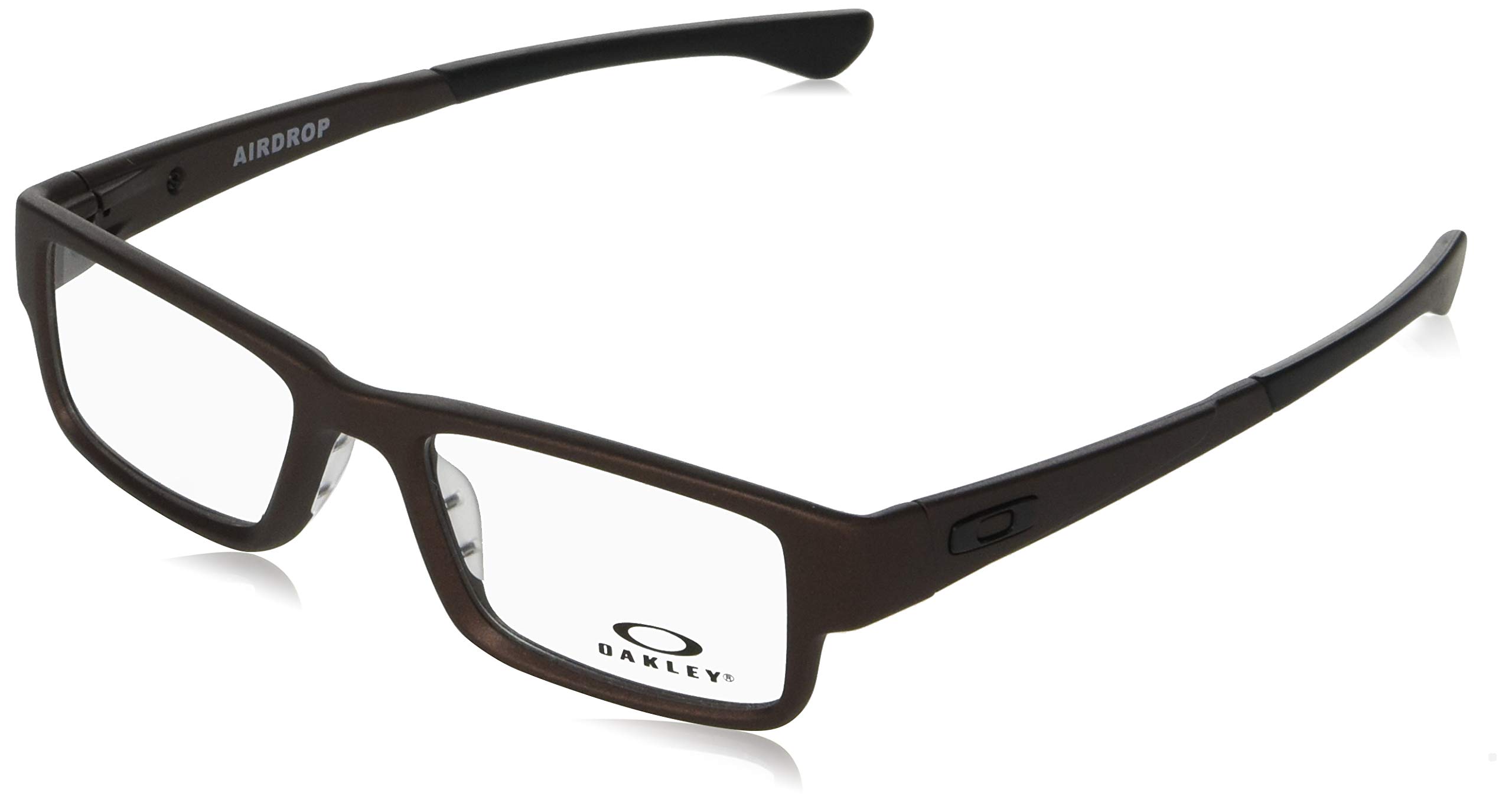 Oakley Men's Ox8046 Airdrop Rectangular Prescription Eyeglass Frames - Lightweight & Durable Eyewear for Work, Driving & Outdoor Activities