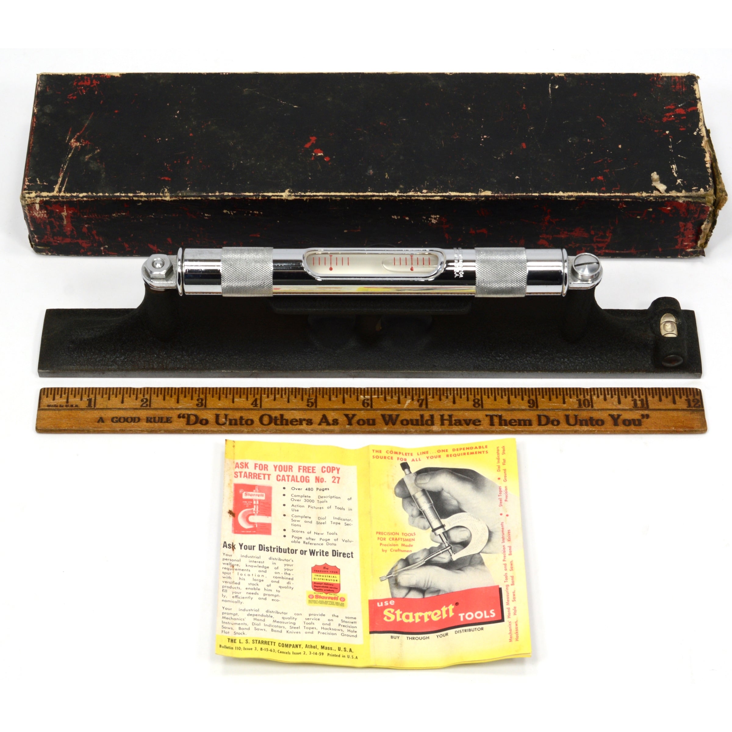 Starrrett Precision Machinist Level No. 98Z - 12