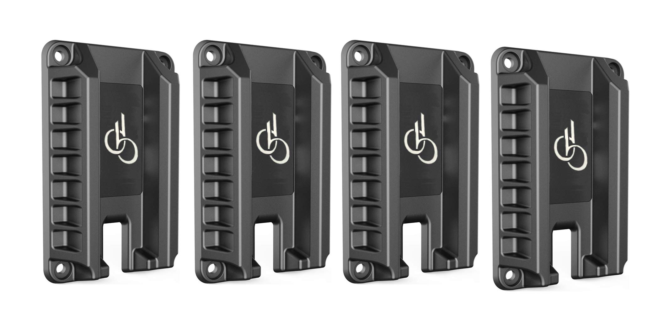 DB Quickdraw Magnetic Gun Holster - 15.4 lbs Strong Quick Load Concealed Pistol Holder for Flat Top Handguns | Vehicle, Truck, Car, Wall & Desk Mount | Perfect for Carrying, Home Defense & Tactical Use