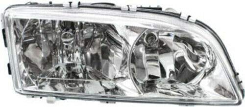 Parts Galaxy Right Passenger Side Headlight Head Lamp Compatible with 2003-2004 Volvo C70 & V70 - Replacement for Night Driving & Foggy Conditions