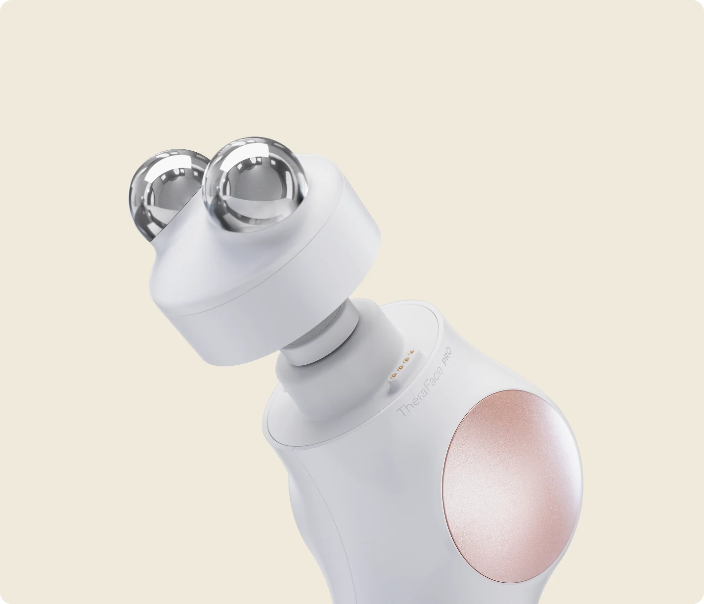 TheraFace PRO Microcurrent Facial Massager Ring - Anti-Aging & Skin Tightening Device for Face & Neck - Perfect for Home Skincare Routine & Professional Spa Treatments