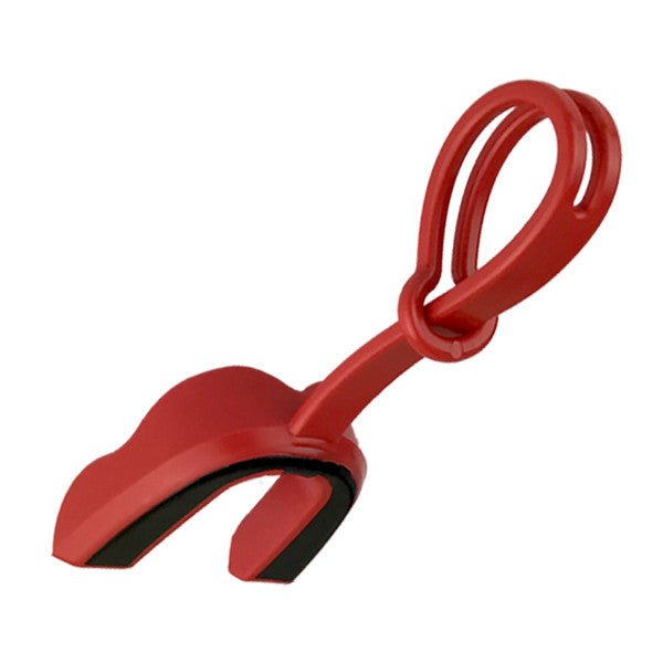 Red EI Mouthguard with Strap - Comfortable & Secure Fit for Sports, Boxing, MMA & Martial Arts Training