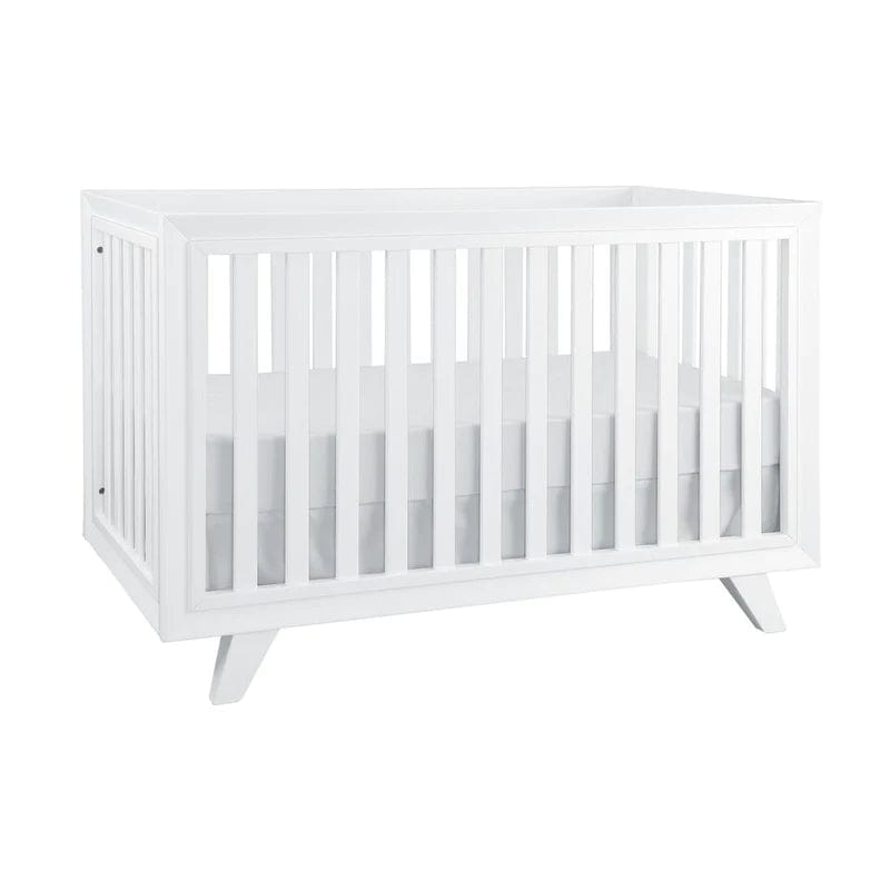 Wooster 3-in-1 Convertible Crib for Nursery - Toddler Bed & Daybed - Space-Saving Baby Crib for Small Rooms & Second Story Homes