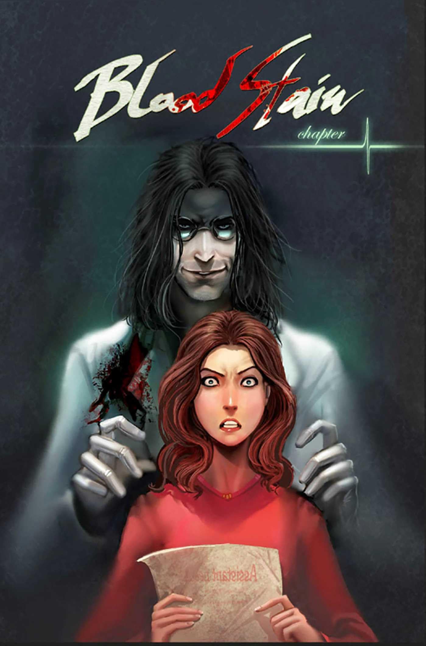 Blood Stain Volume 1 - Horror Manga Graphic Novel | Scary Comic Book for Adults | Perfect for Halloween Reading & Horror Fans Collection